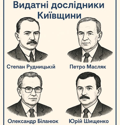 Вчені-географи, дослідники Київської області